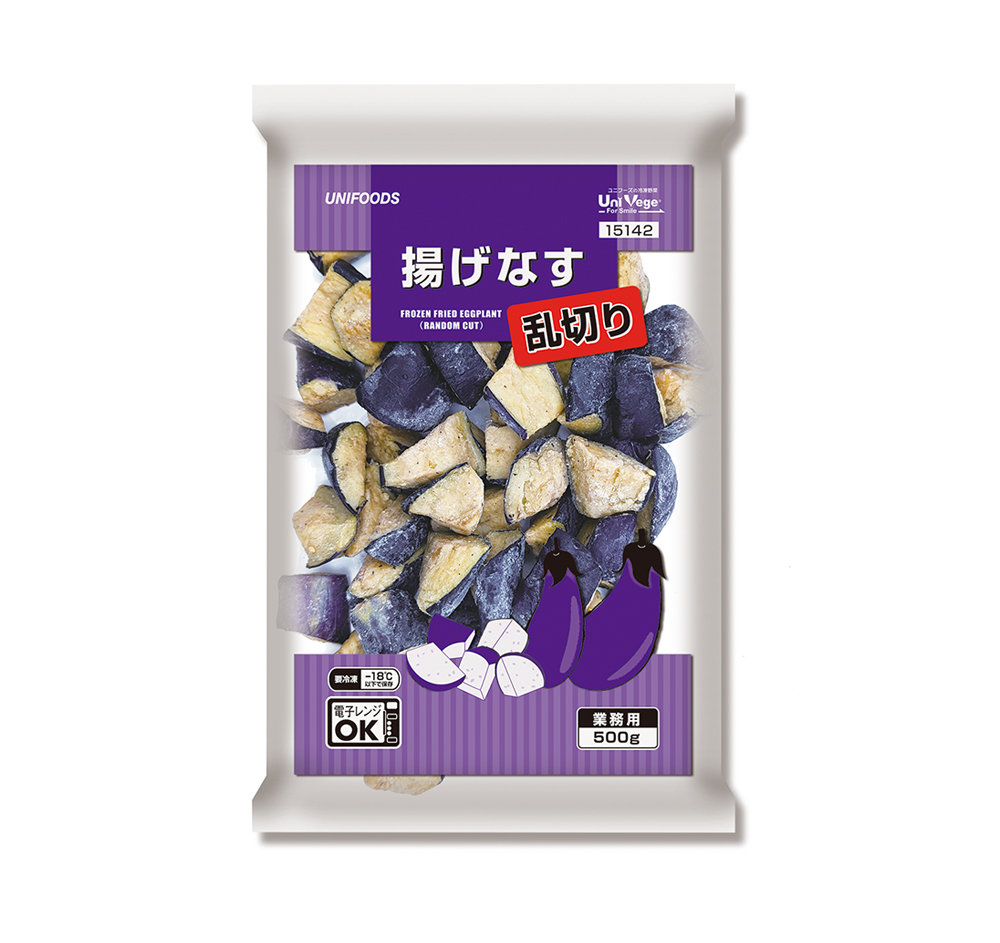 揚げなす 乱切り